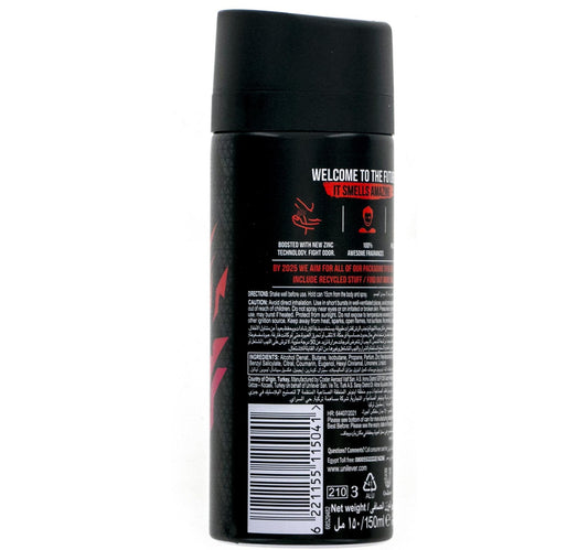 Axe Recharge Arctic Mint & Cooling Spices Scent Deodorant Body Spray For Men 150 ml