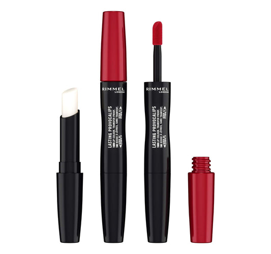 Rimmel London Lasting Provocalips Liquid Lipstick, 740 Caught Red Lipped, 2.2 ml
