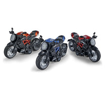 دراجة نارية Skid Fusion Die Cast بمقياس 1:12 MY66 متنوعة