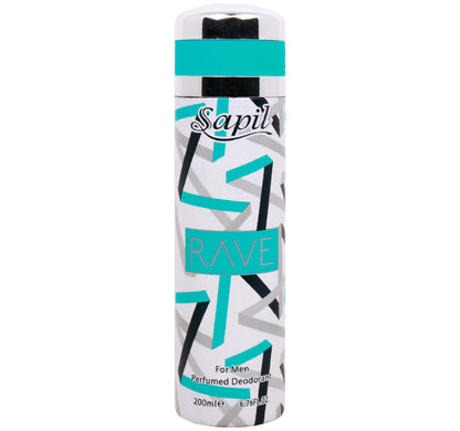 Sapil Rave Perfumed Deodorant Spray for Men 200 ml