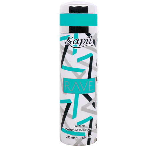 Sapil Rave Perfumed Deodorant Spray for Men 200 ml