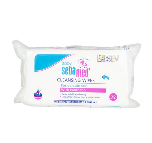 Sebamed Baby Cleansing Wipes Extra Soft Wipes 72 pcs