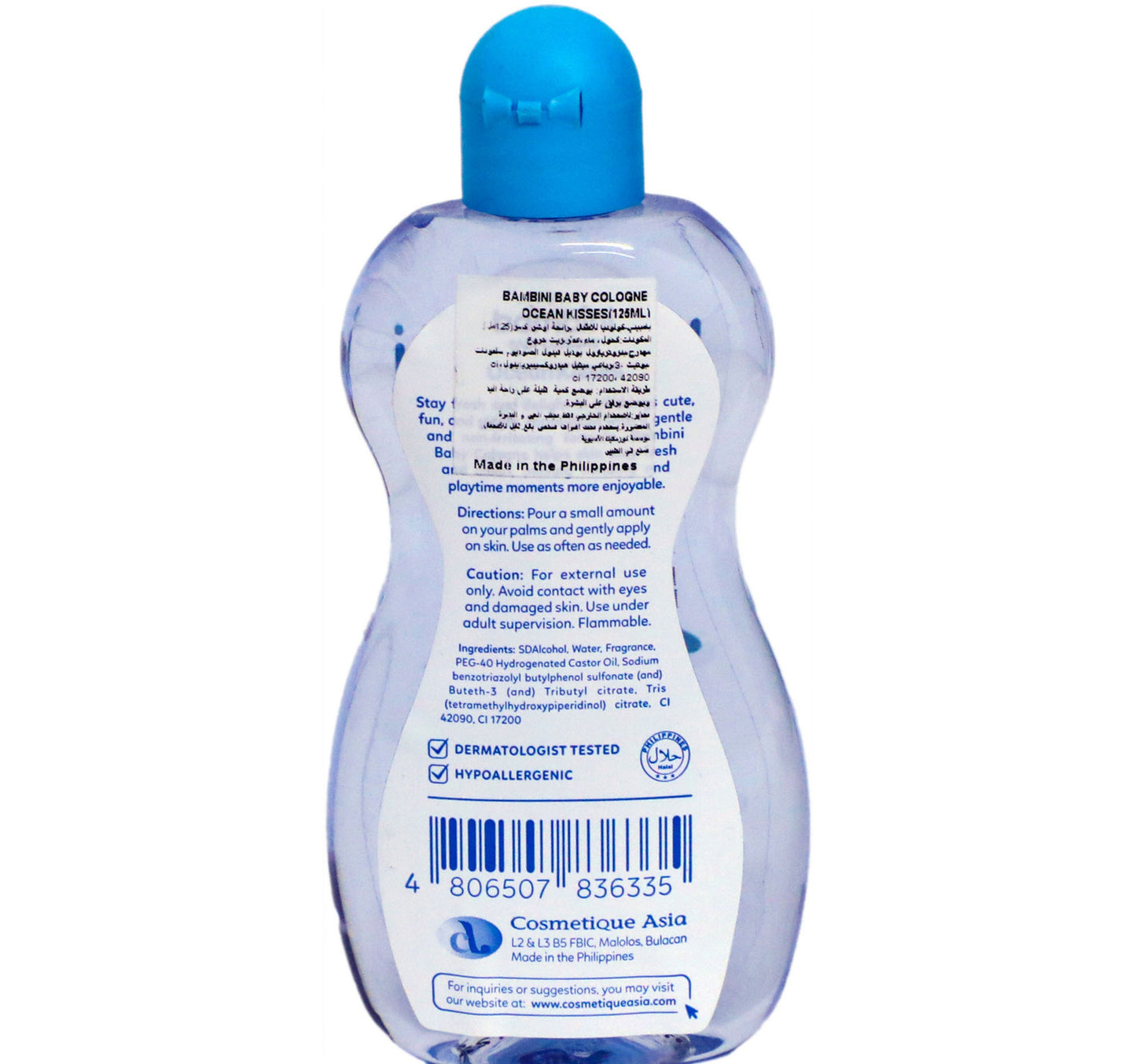 Bambini Baby Cologne Ocean Kisses 125 ml