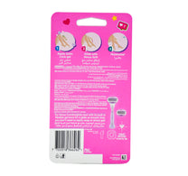 Gillette Simply Venus 3in1 Refillable Women's Smooth Razor 1 Handle +  Blade Refills 3+1