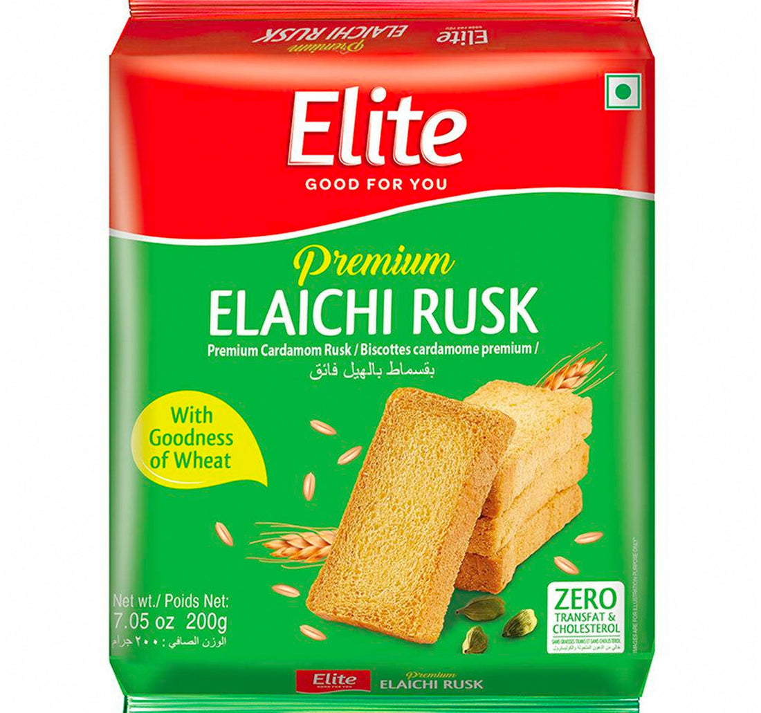 Elite Premium Elaichi Rusk 200 g