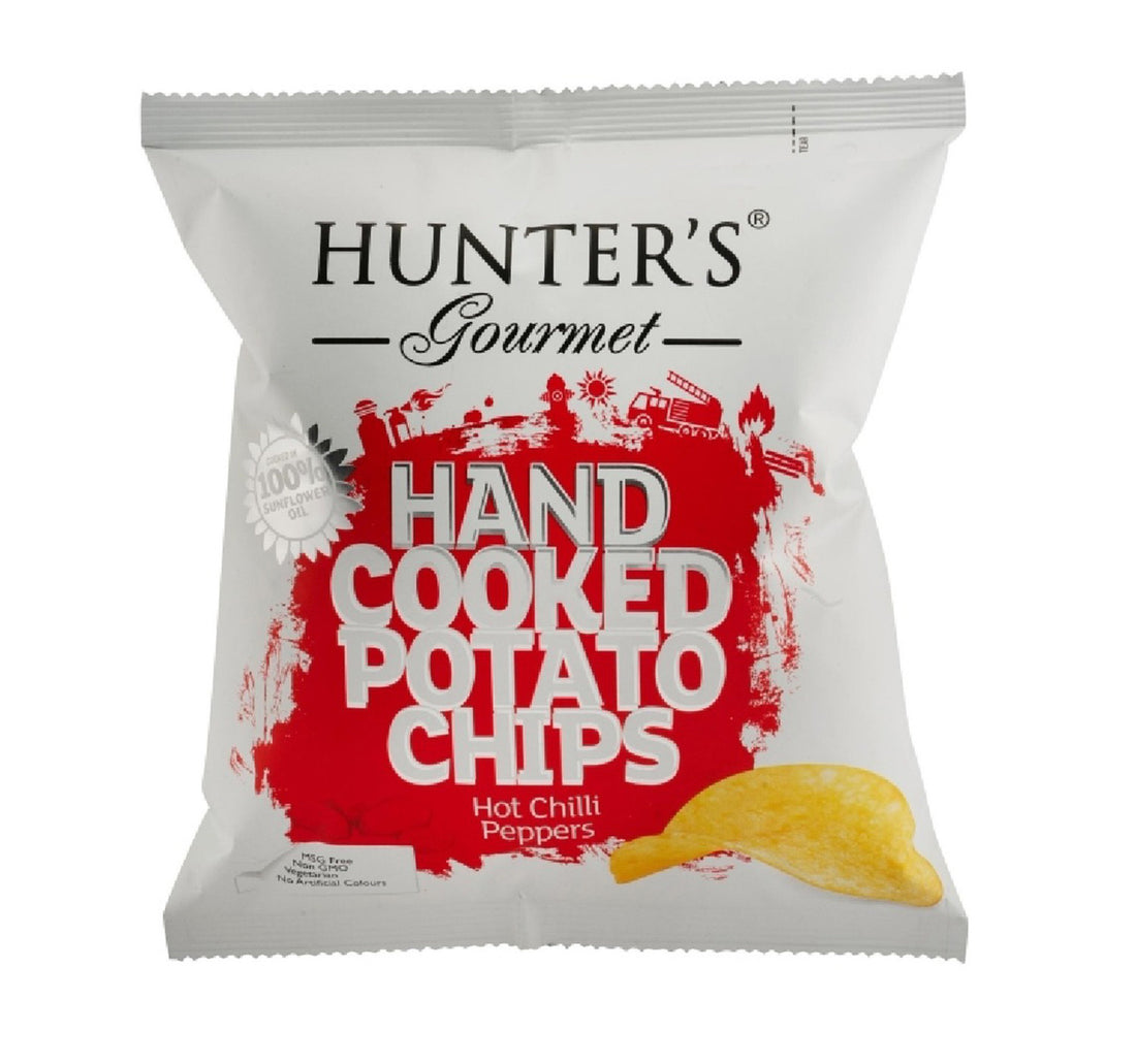 رقائق البطاطس هانترز جورميه بنكهة الفلفل الحار 40 جم