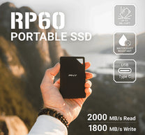 PNY RP60 Portable SSD CS3060 2TB
