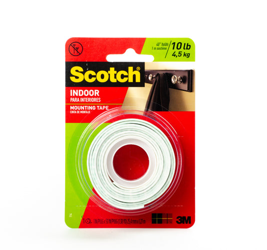3M Scotch Heavy Duty Mounting Roll 1inch x 50inch 1Pc