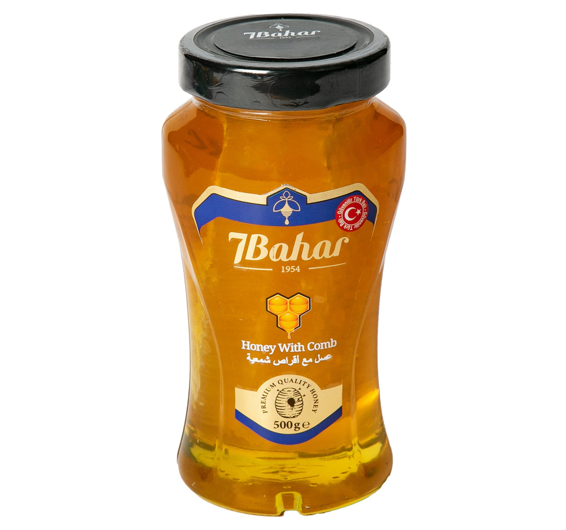 7Bahar Premium Honey With Comb 500 g
