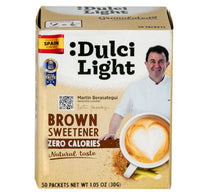 مُحلي دولشي بني فاتح خالي من السعرات الحرارية 50 قطعة 30 جم