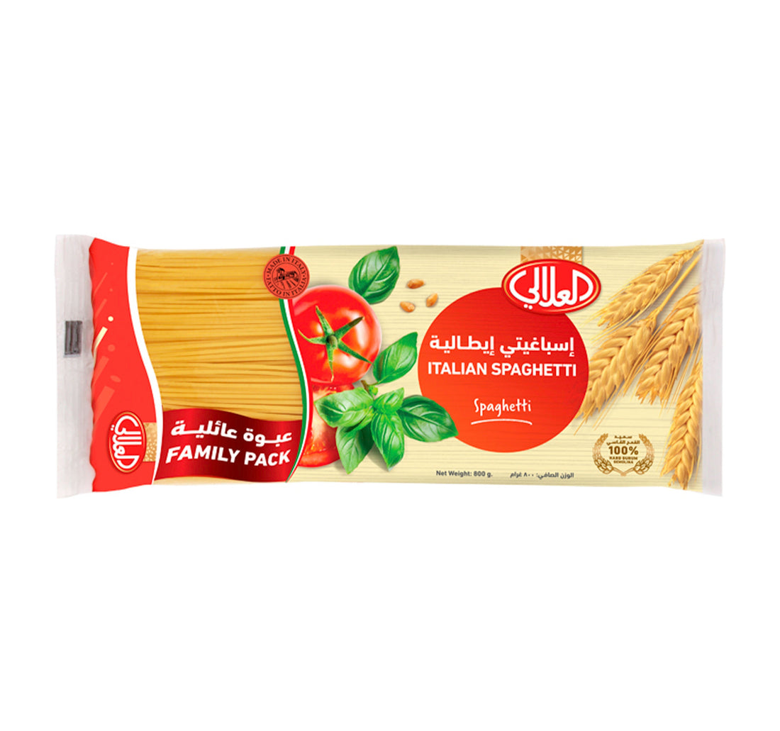 معكرونة سباغيتي إيطالية من العلالي عبوة عائلية 800 غرام