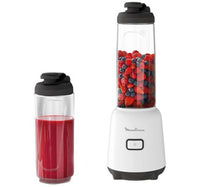 Moulinex Mix & Move Mini Blender Mixer, 0.6 L, 300 W, White, LM15F127