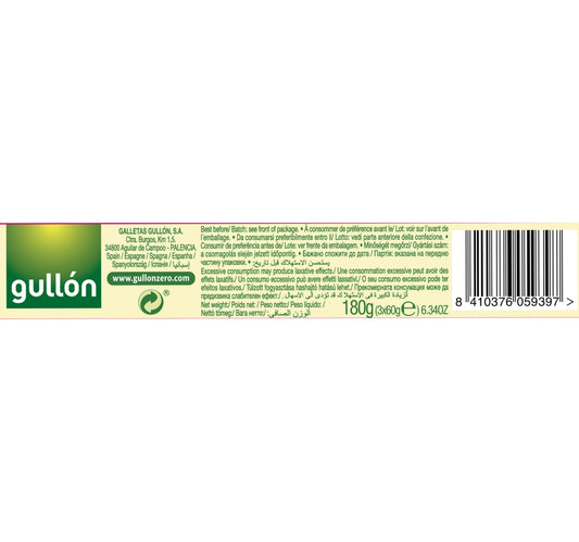 Gullon Wafer Chocolate Sugar Free 180 g