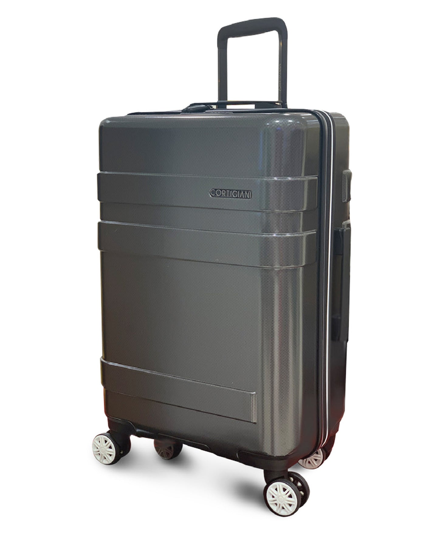 Cortigiani 4 Wheels Hard Trolley, 28 inches, EK0723