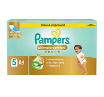 حفاضات بامبرز ألتيميت كومفورت 5 مقاس 11-16 كجم 84 قطعة