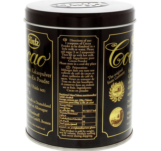 Hintz Cocoa Powder Tin 227 g