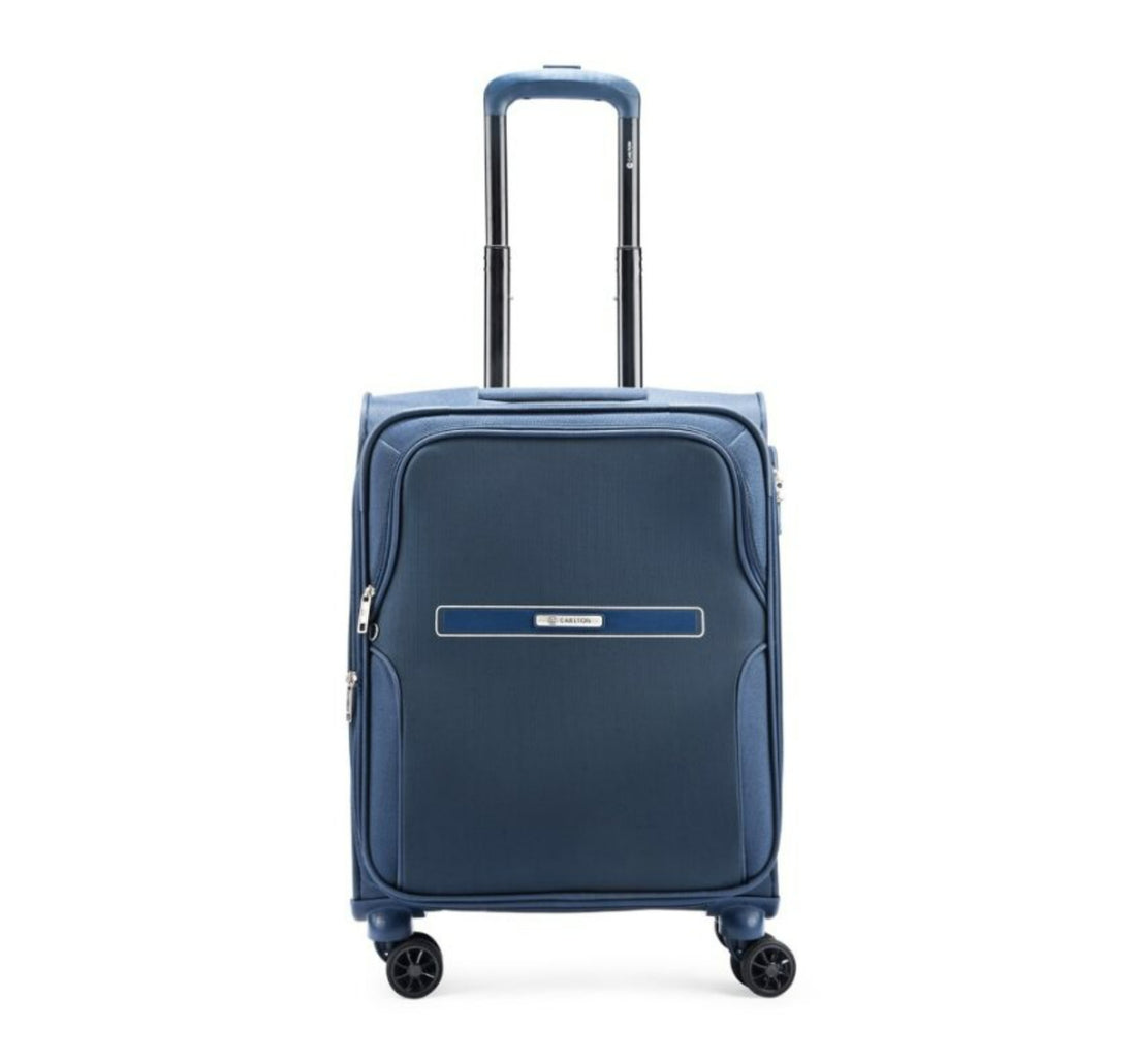 Carlton Turbolite 4 Wheel Soft Trolley, 55 cm, Indigo