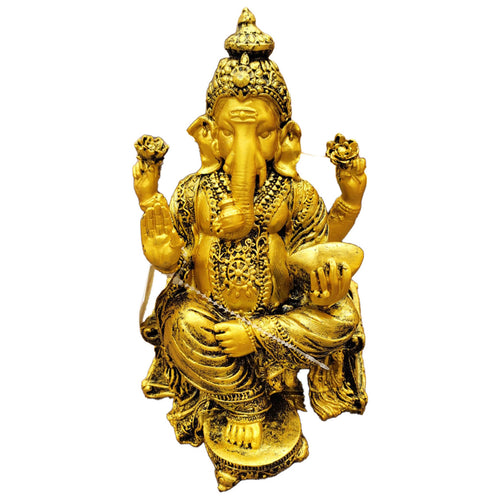 Maple Leaf Ganapathi Figurine Y-08