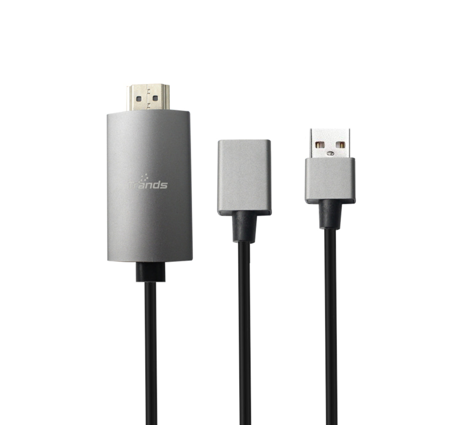 Trands Smartphone HDTV MHL Cable Supports iOS and Android devices 2 meter CA659