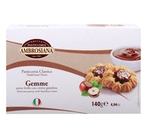 عجينة أمبروسيانا جيمي القصيرة مع كريمة البندق 140 جم