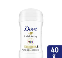 Dove Women Anti-Perspirant Deodorant Stick Invisible Dry Alcohol Free 40 g