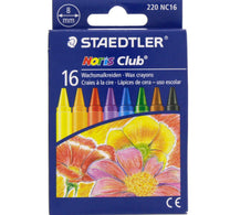 Staedtler Noris Club Wax Crayons 220NC16 16 Piece