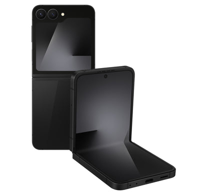 Samsung Galaxy Z Flip7 FE F761 5G Smartphone, 8 GB RAM, 256 GB Storage, Black, SM-F761BZKEMEA