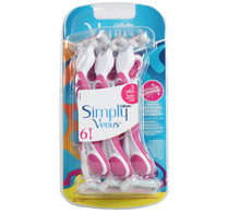 Gillette Venus 3 Plus Disposable Razor 6 pcs