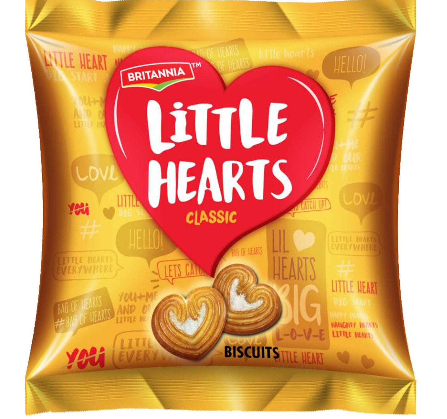 Britannia Little Hearts Classic Biscuits 50.5 g