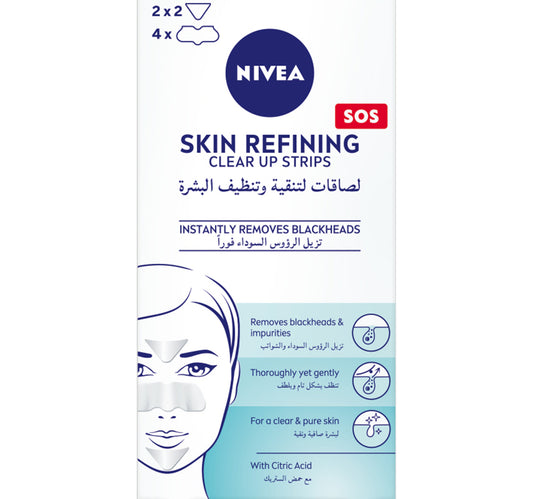 Nivea Face Skin Refining Clear-Up Strips 6 pcs
