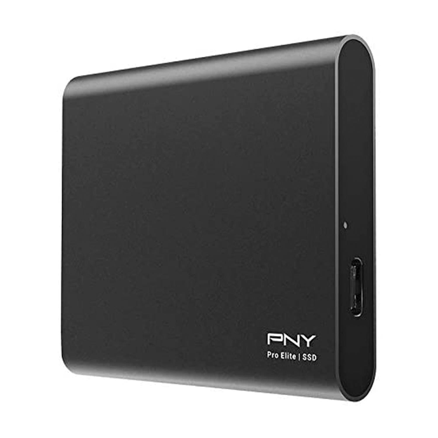 محرك أقراص الحالة الصلبة المحمول PNY Pro Elite USB 3.1 Gen 2 Type-C سعة 1 تيرابايت PSD0CS2060-1TB-RB