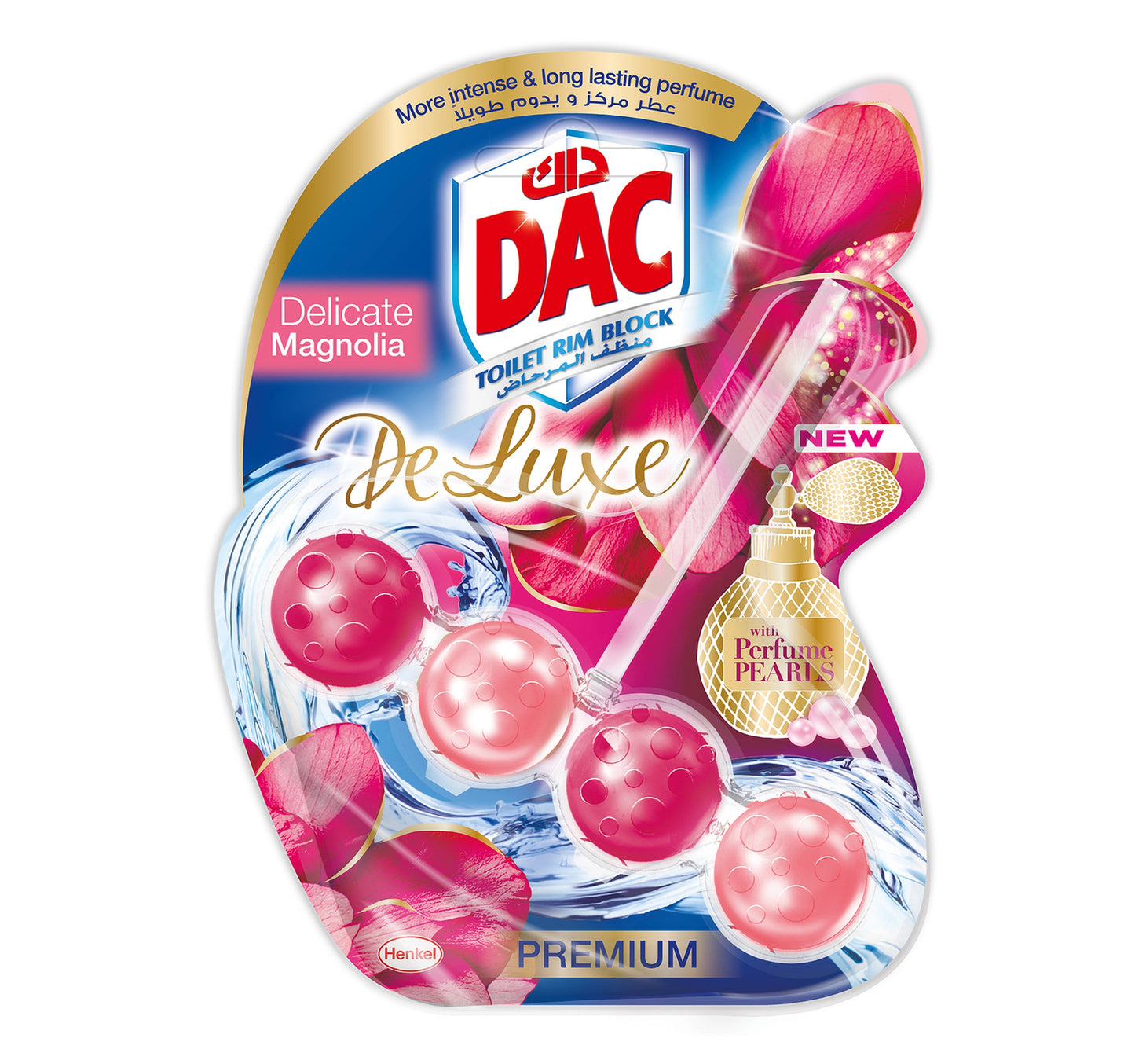 داك ديلوكس منظف المرحاض برائحة الماغنوليا الرقيقة 50 جم