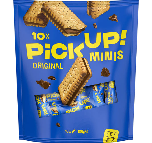 Bahlsen Pick Up Minis Choco Biscuits 10pcs 106 g