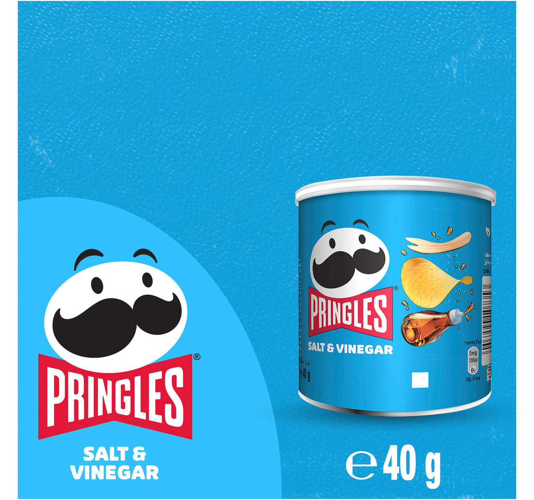 Pringles Salt & Vinegar Chips 40 g