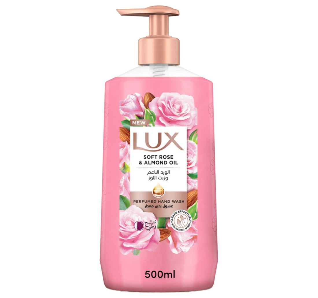 غسول اليدين المعطر لوكس لمسة ناعمة 500 مل