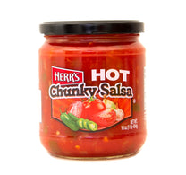 Herr's Hot Chunky Salsa 454 g