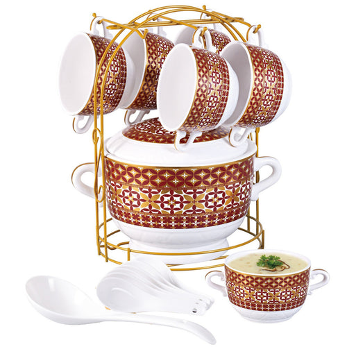 Chefline Soup Tureen Set, 15 pcs, STND19
