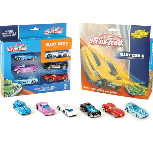 Die Cast Cars 6Pcs 8618/19/28