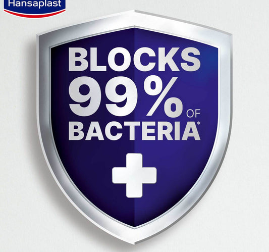 Hansaplast Universal Wound Plasters Water-resistant Strong Adhesion 100 pcs