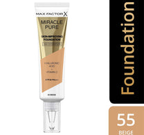 Max Factor Miracle Liquid Foundation 55, Beige, 30 ml