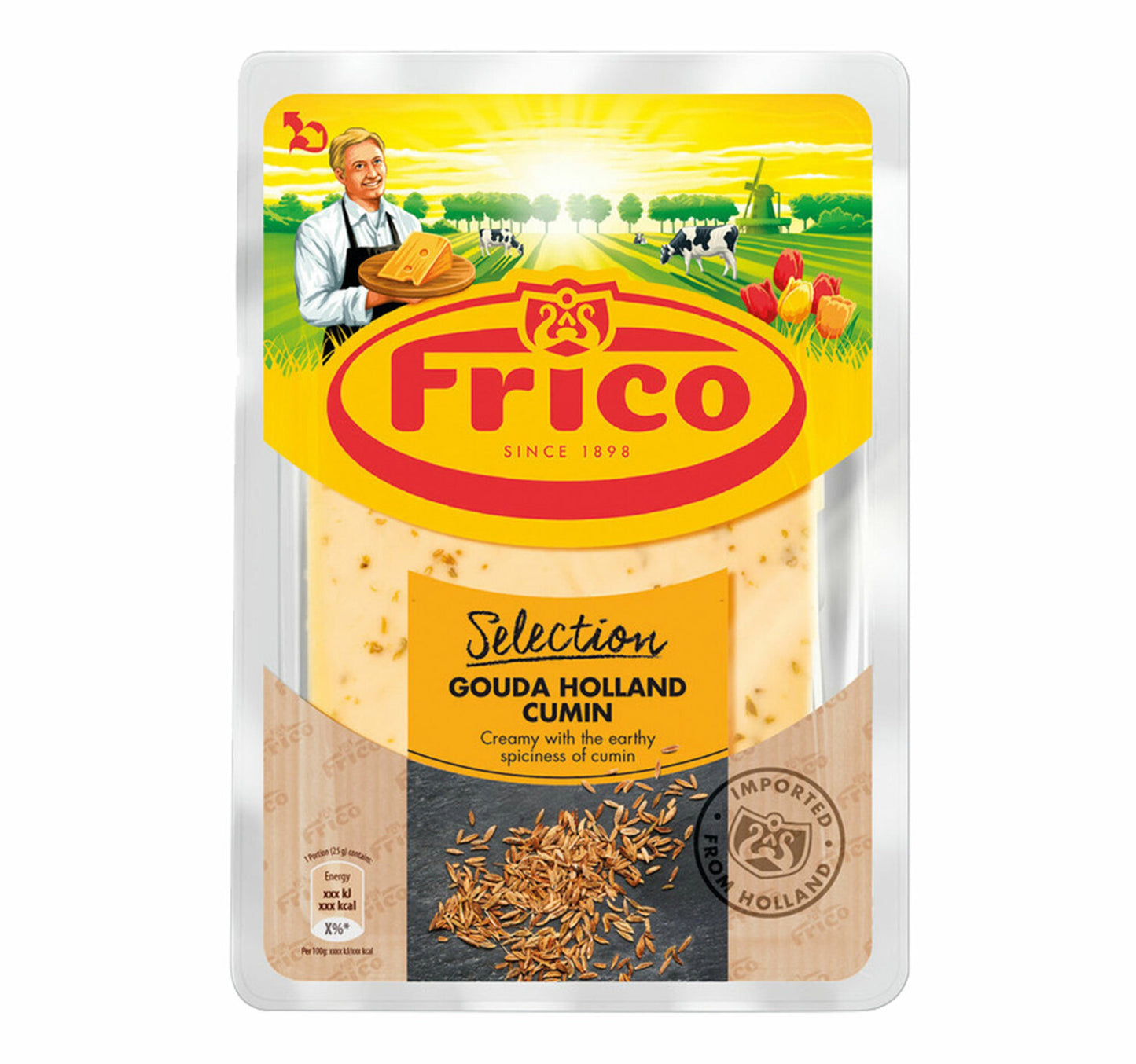 Frico Gouda Cumin Cheese Slices 150 g