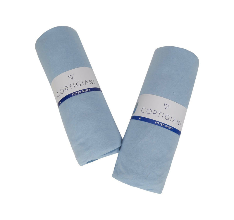 Cortigiani Jersey Fitted Sheet Assorted Per Pc