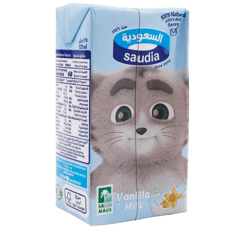 Saudia Vanilla Milk 125 ml
