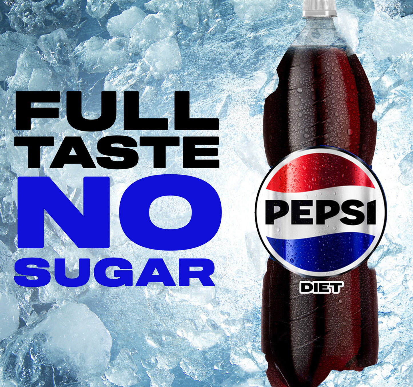 Pepsi Cola Diet Bottle 1.25 Litres