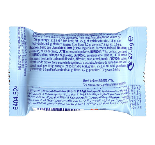 Bahlsen Choco Leibniz Milk Biscuits 27.5 g