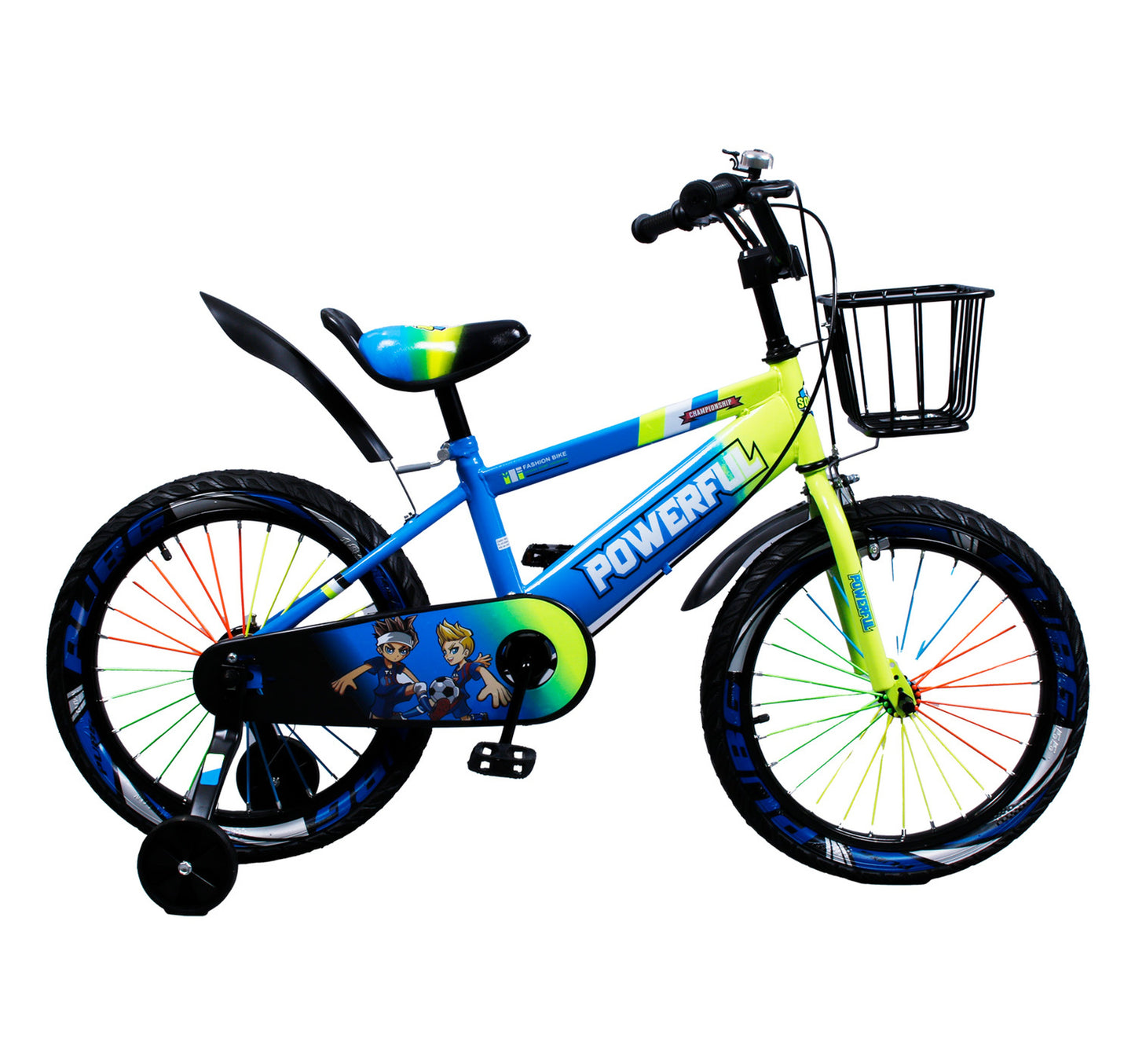 Skid Fusion Kids Bicycle, 18 inches, CT-116-16