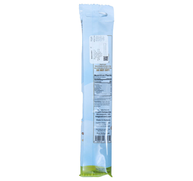 Milk Magic Cookies & Cream Milk Flavoring Straws 20.8 g