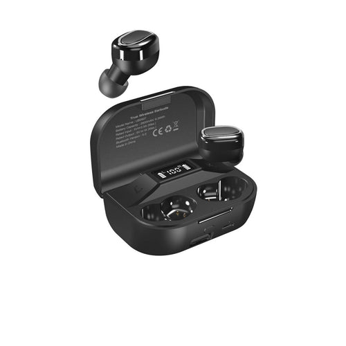 سماعات أذن ستيريو لاسلكية حقيقية من Energizer UB2607 (UB2607) باللون الأسود