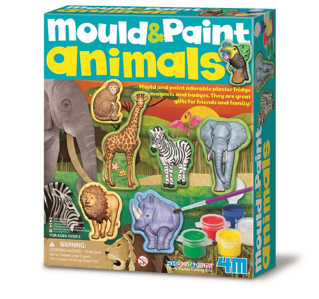 4M Mould &Paint Wild Life Animals 48604775