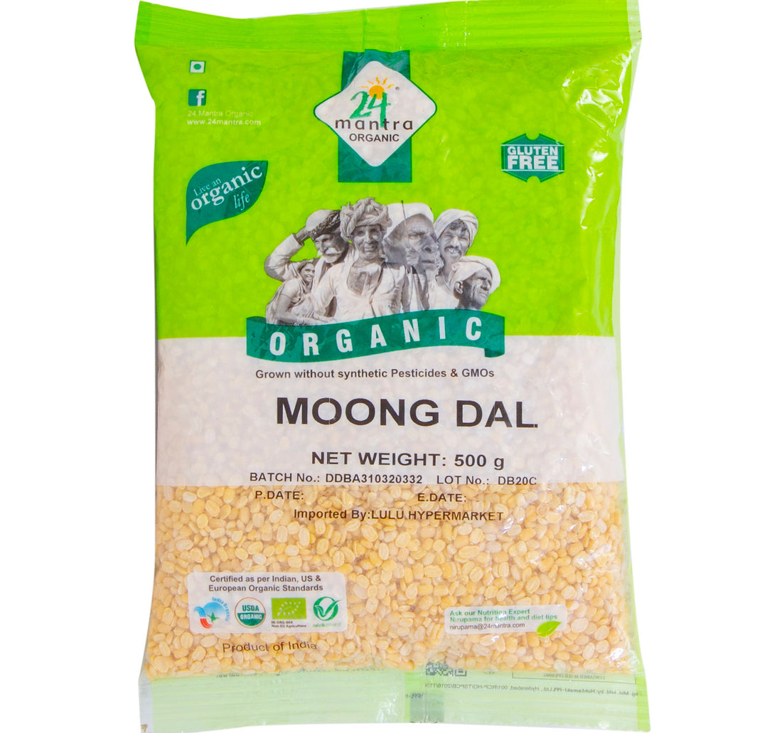 24 مانترا مونج دال عضوي 500 جرام